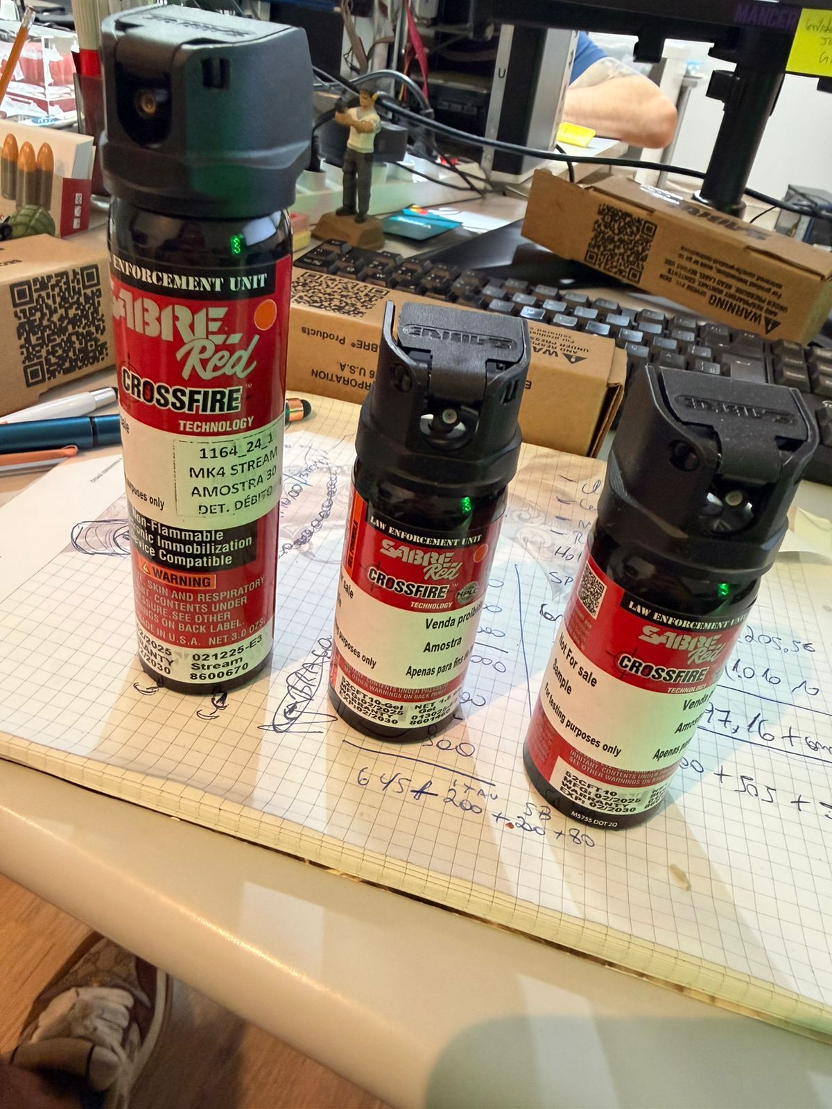 Linha SABRE RED Crossfire